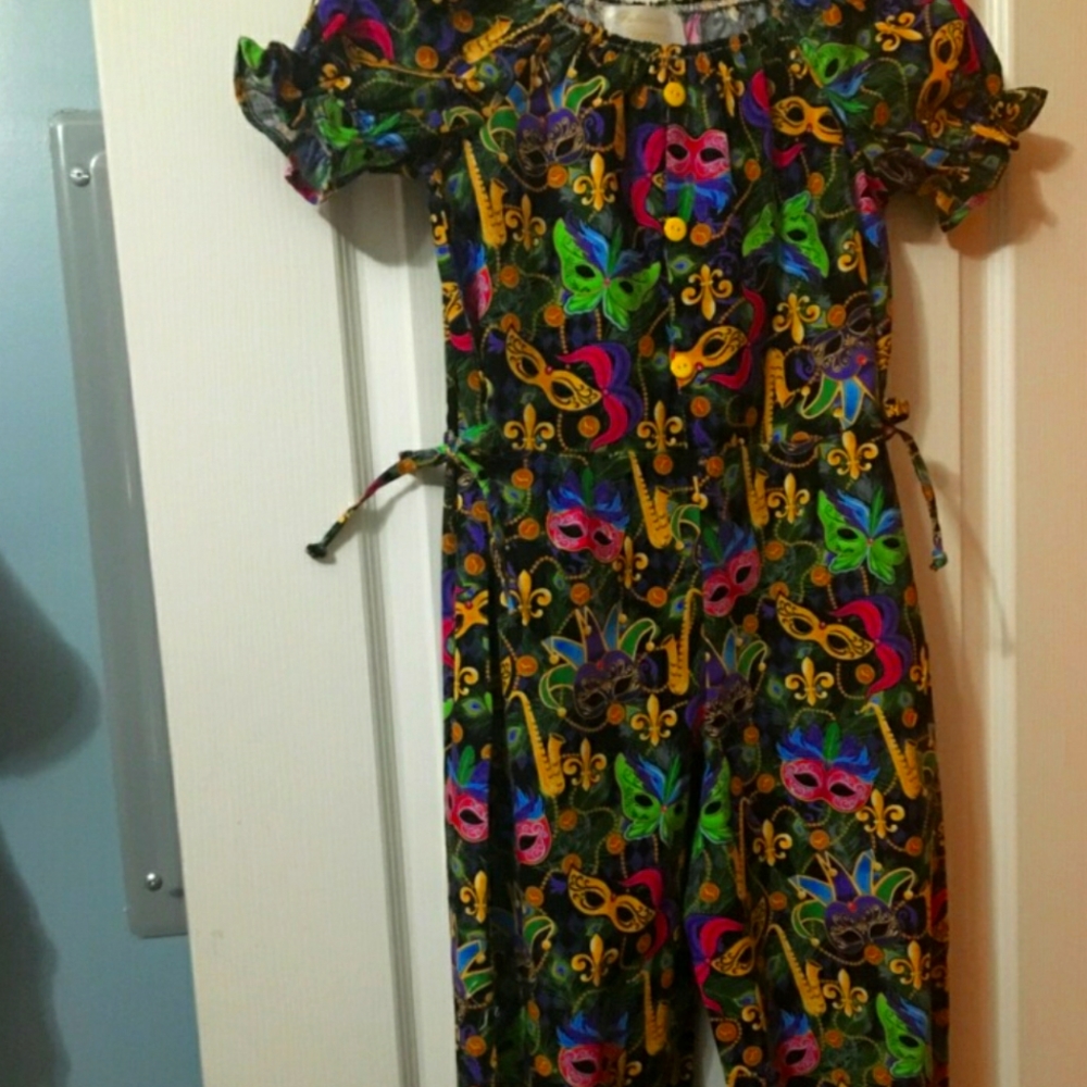 Mardi gras jumpsuit